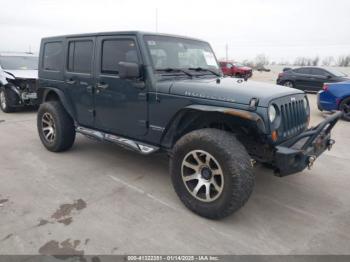  Salvage Jeep Wrangler