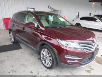  Salvage Lincoln MKC