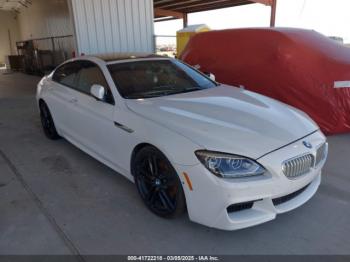  Salvage BMW 6 Series