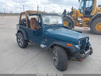  Salvage Jeep Wrangler