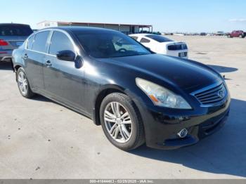  Salvage INFINITI G37