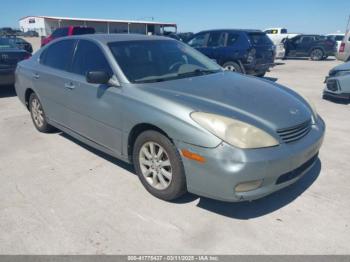  Salvage Lexus Es