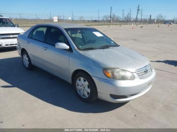  Salvage Toyota Corolla