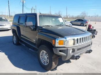  Salvage HUMMER H3 Suv