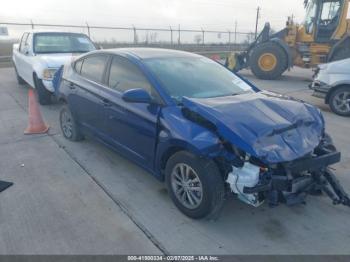  Salvage Hyundai ELANTRA