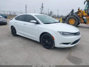  Salvage Chrysler 200