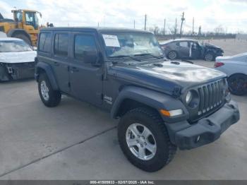  Salvage Jeep Wrangler
