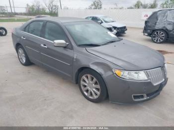  Salvage Lincoln MKZ