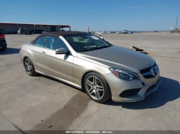  Salvage Mercedes-Benz E-Class
