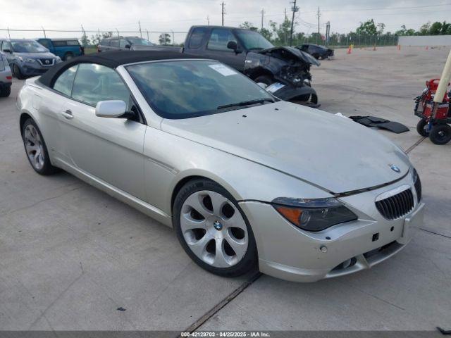 Salvage BMW 6 Series