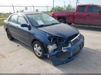  Salvage Toyota Corolla