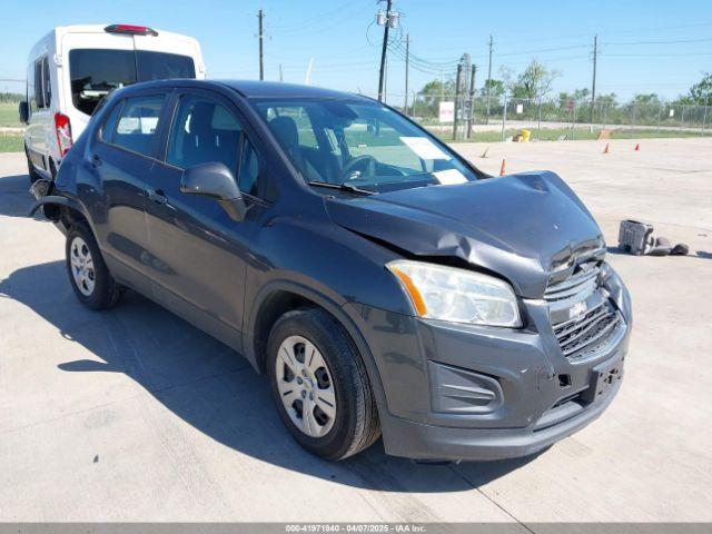  Salvage Chevrolet Trax