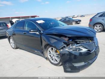  Salvage Lincoln MKZ