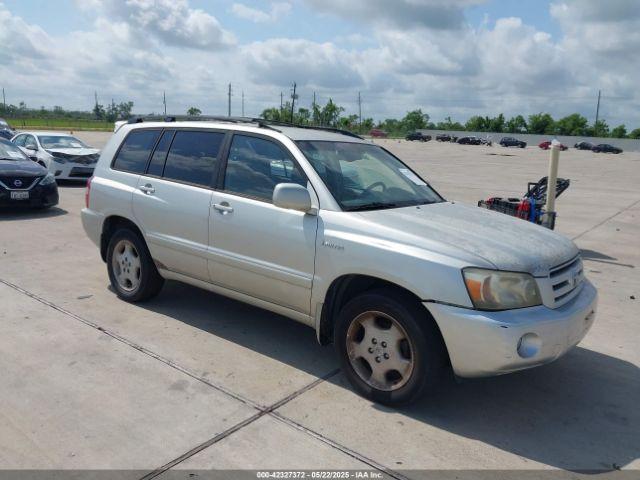  Salvage Toyota Highlander