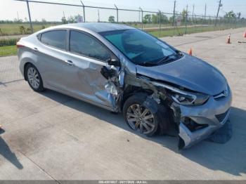  Salvage Hyundai ELANTRA