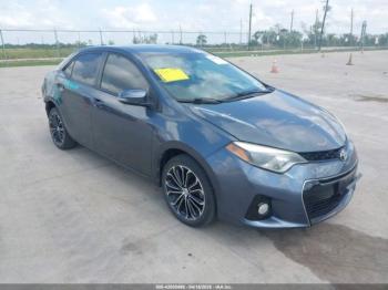  Salvage Toyota Corolla
