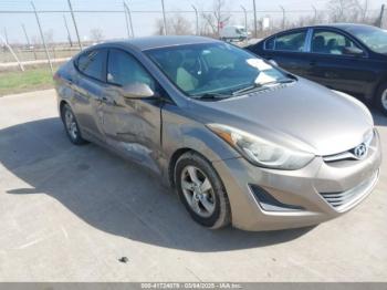  Salvage Hyundai ELANTRA