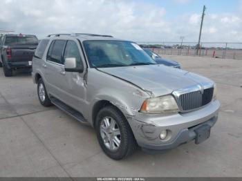  Salvage Lincoln Aviator