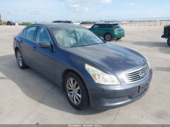  Salvage INFINITI G37x