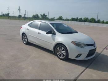  Salvage Toyota Corolla
