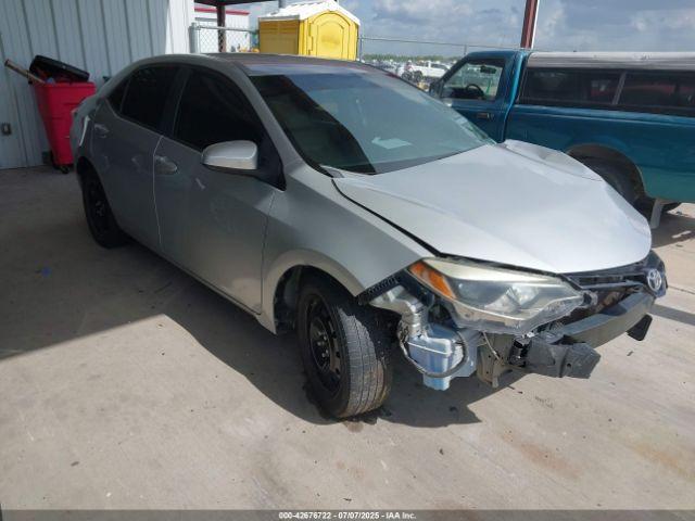  Salvage Toyota Corolla