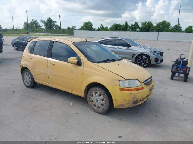  Salvage Chevrolet Aveo