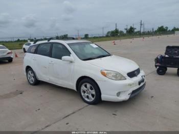  Salvage Toyota Matrix