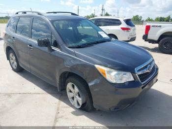  Salvage Subaru Forester