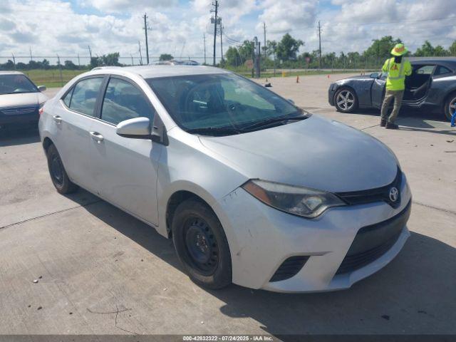  Salvage Toyota Corolla