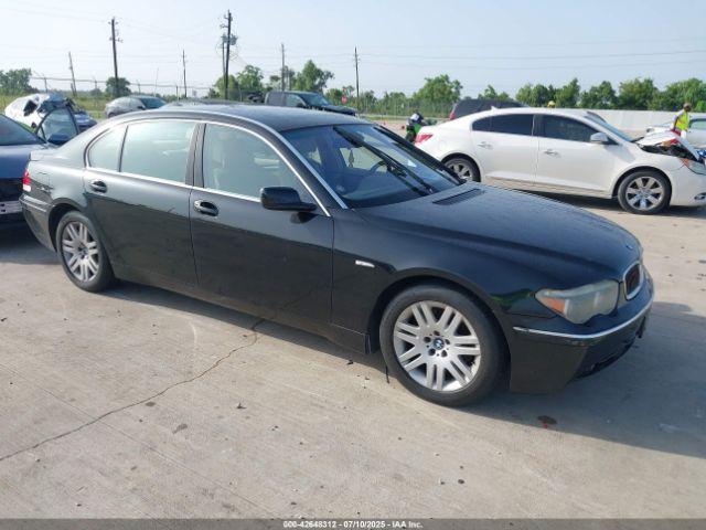  Salvage BMW 7 Series
