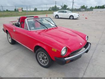  Salvage FIAT 124 Spider