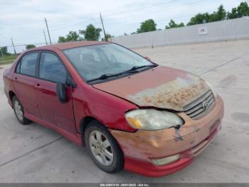  Salvage Toyota Corolla