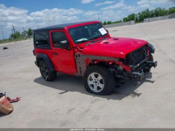 Salvage Jeep Wrangler