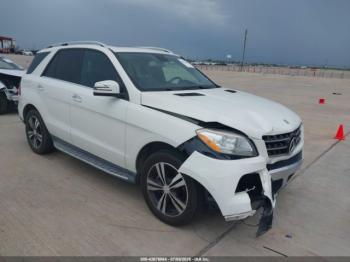  Salvage Mercedes-Benz M-Class