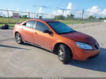  Salvage Pontiac G6