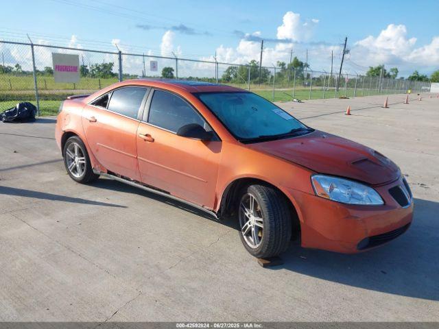  Salvage Pontiac G6