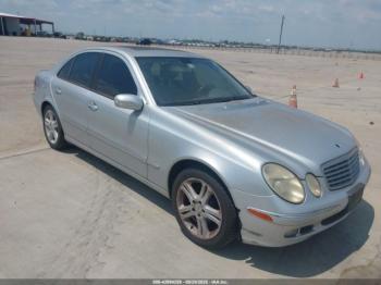  Salvage Mercedes-Benz E-Class
