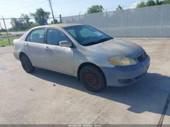  Salvage Toyota Corolla
