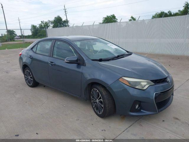  Salvage Toyota Corolla