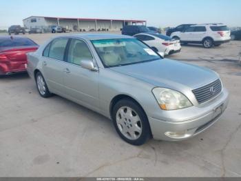  Salvage Lexus LS