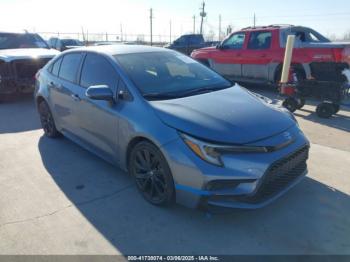  Salvage Toyota Corolla