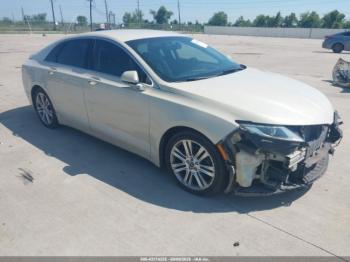  Salvage Lincoln MKZ