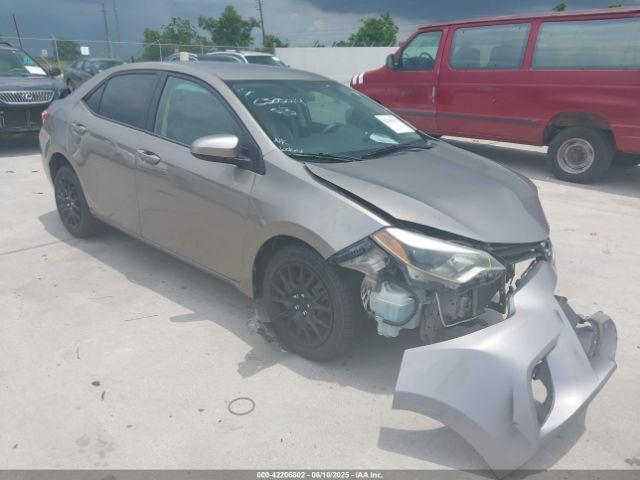  Salvage Toyota Corolla