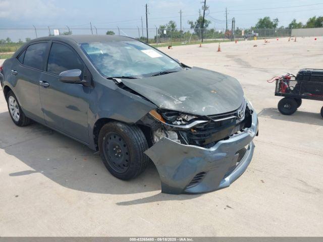 Salvage Toyota Corolla