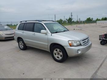  Salvage Toyota Highlander