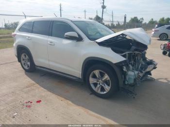  Salvage Toyota Highlander