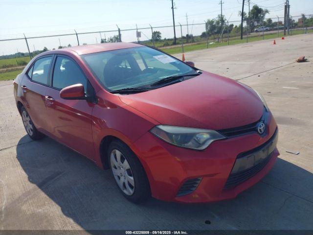  Salvage Toyota Corolla