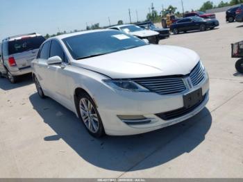  Salvage Lincoln MKZ Hybrid