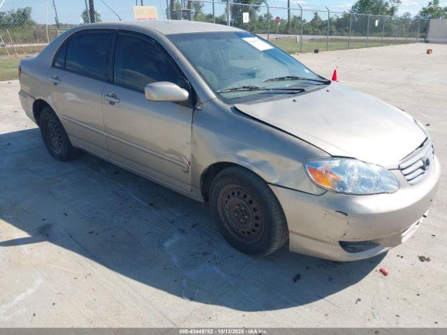  Salvage Toyota Corolla