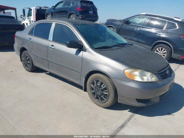  Salvage Toyota Corolla
